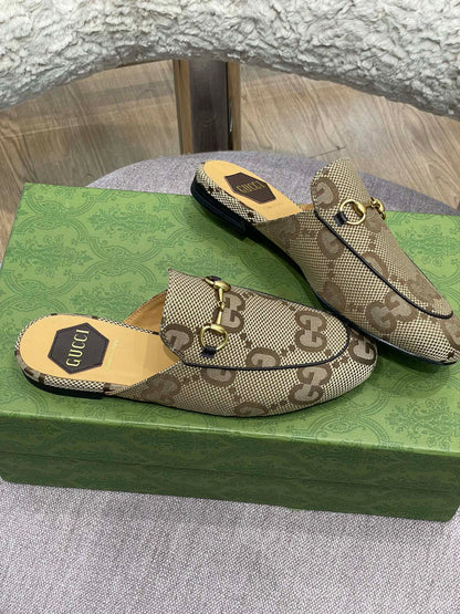 GU Mule Slippers  Jumbo Logo
