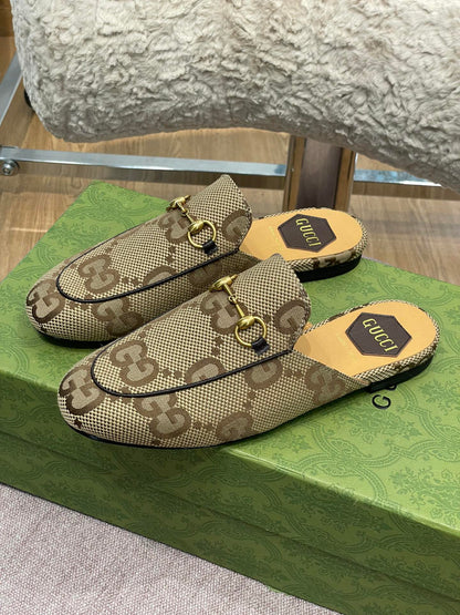 GU Mule Slippers  Jumbo Logo