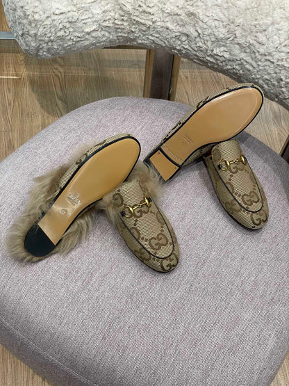 GU Mule Slippers  Jumbo Logo