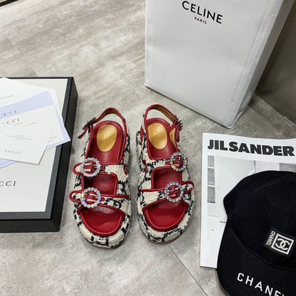 GU Slippers Sandals Mono