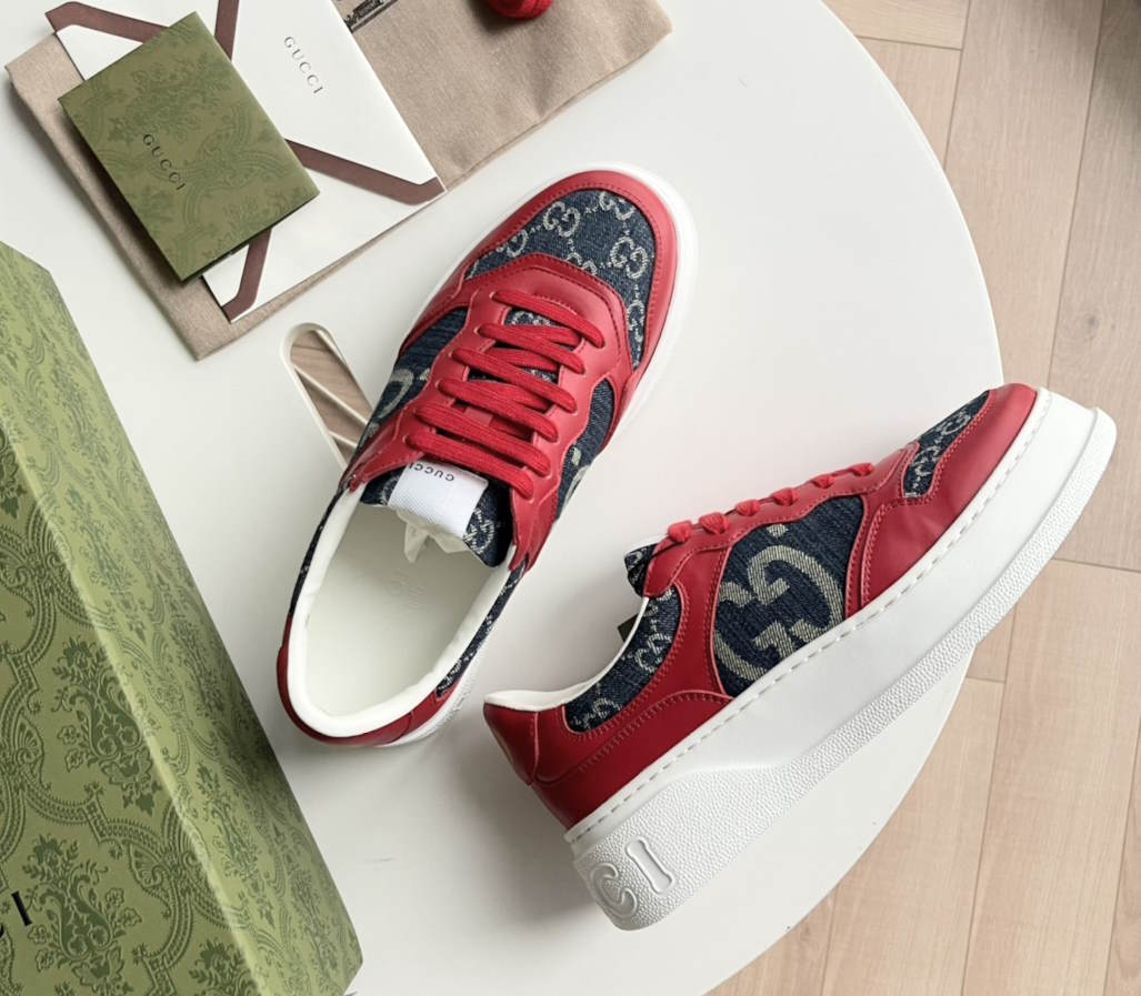 GU  Sneakers Low  2 Color 's Wedge Jumbo