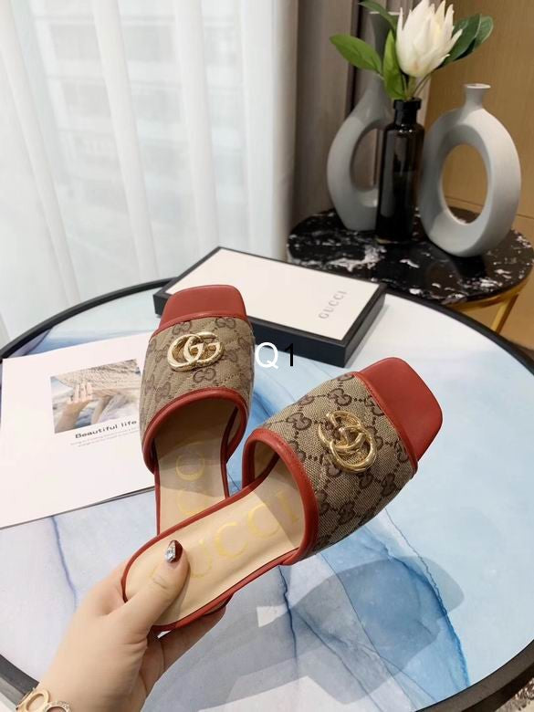 GU Slippers Canvas Slide 2 Color 's