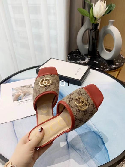 GU Slippers Canvas Slide 2 Color 's