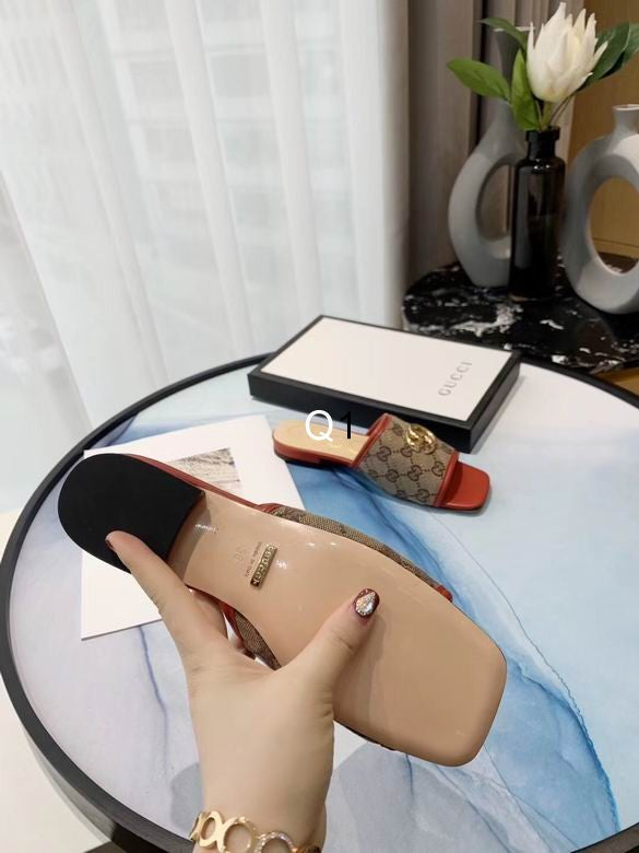 GU Slippers Canvas Slide 2 Color 's