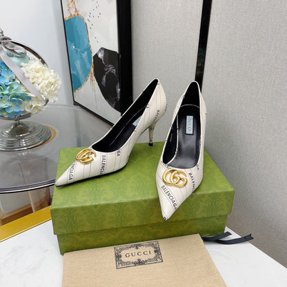 GU Hacker Project Shoes White