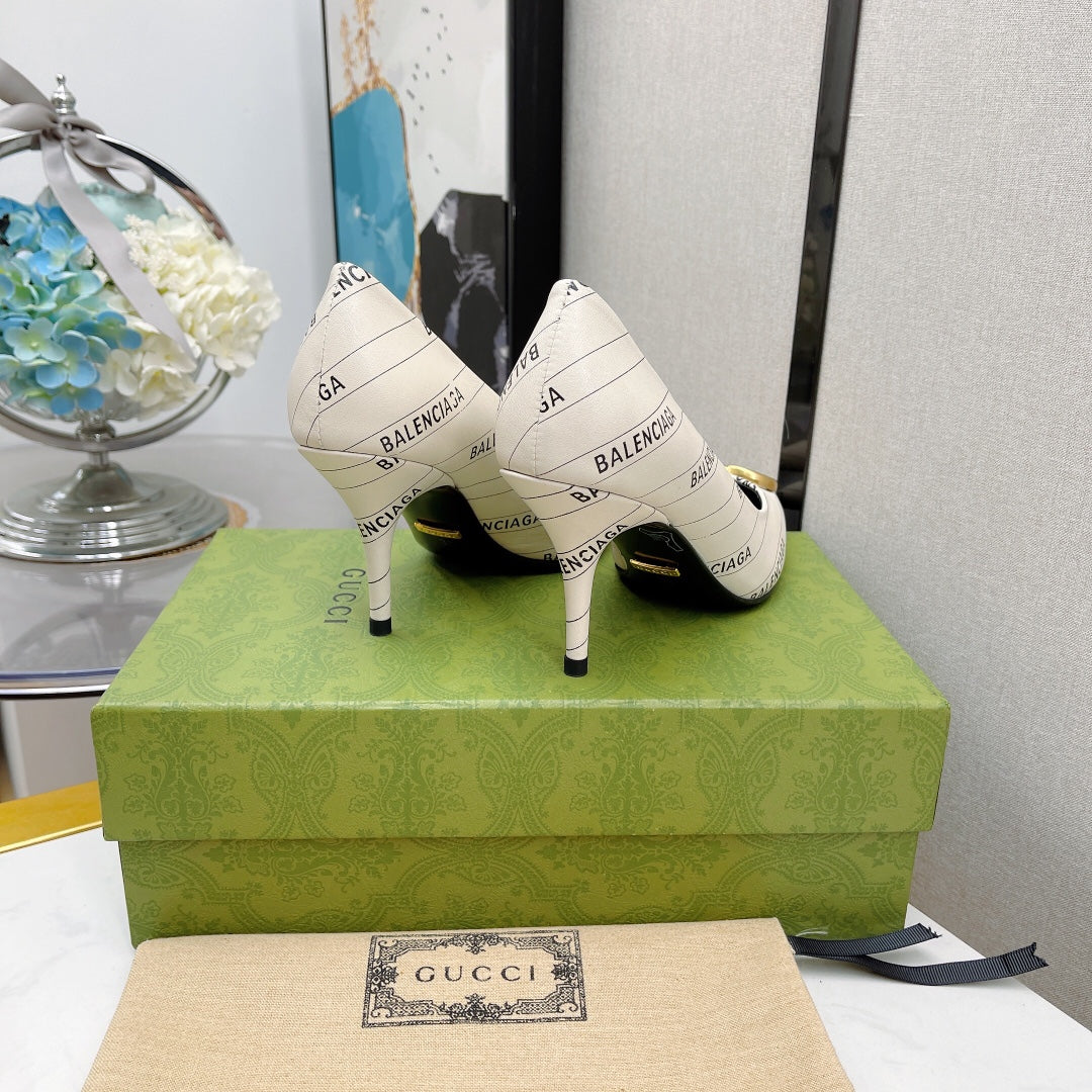 GU Hacker Project Shoes White