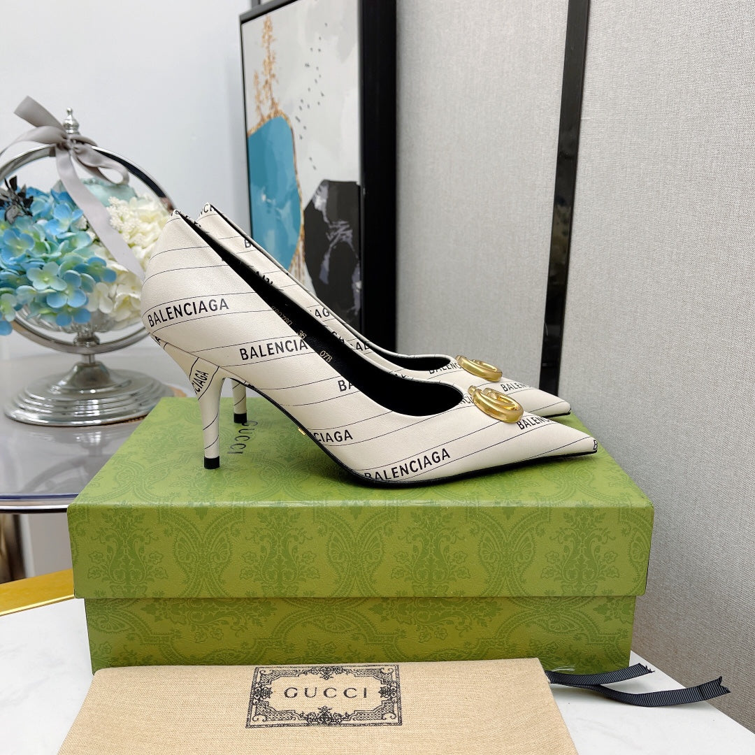 GU Hacker Project Shoes White