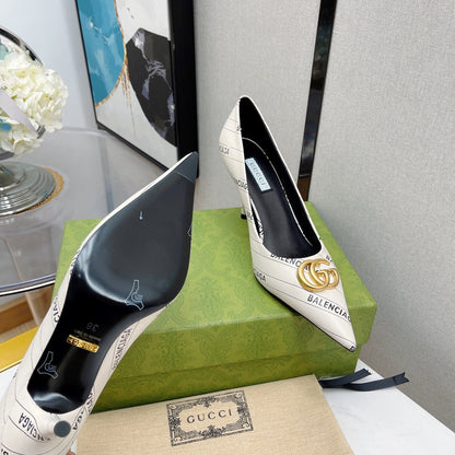 GU Hacker Project Shoes White