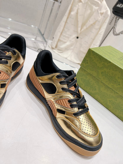 GU Sneakers 2 Color 's Gold