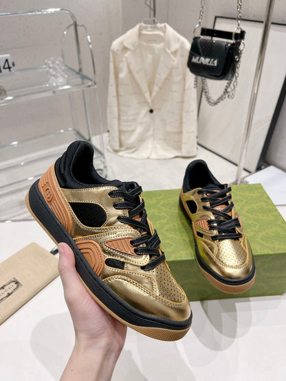 GU Sneakers 2 Color 's Gold
