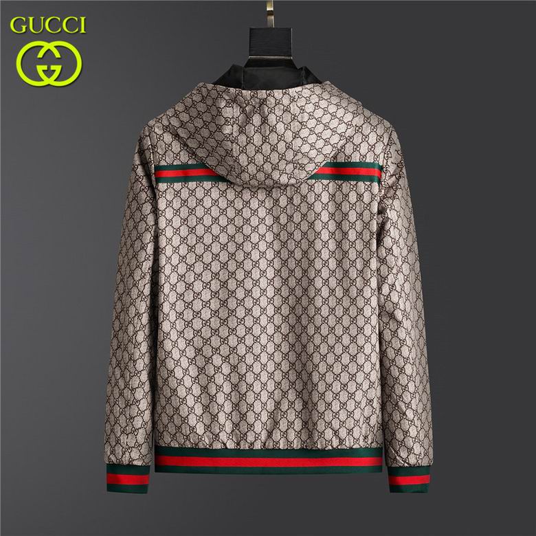 GU Jacket Monogram Hoodie
