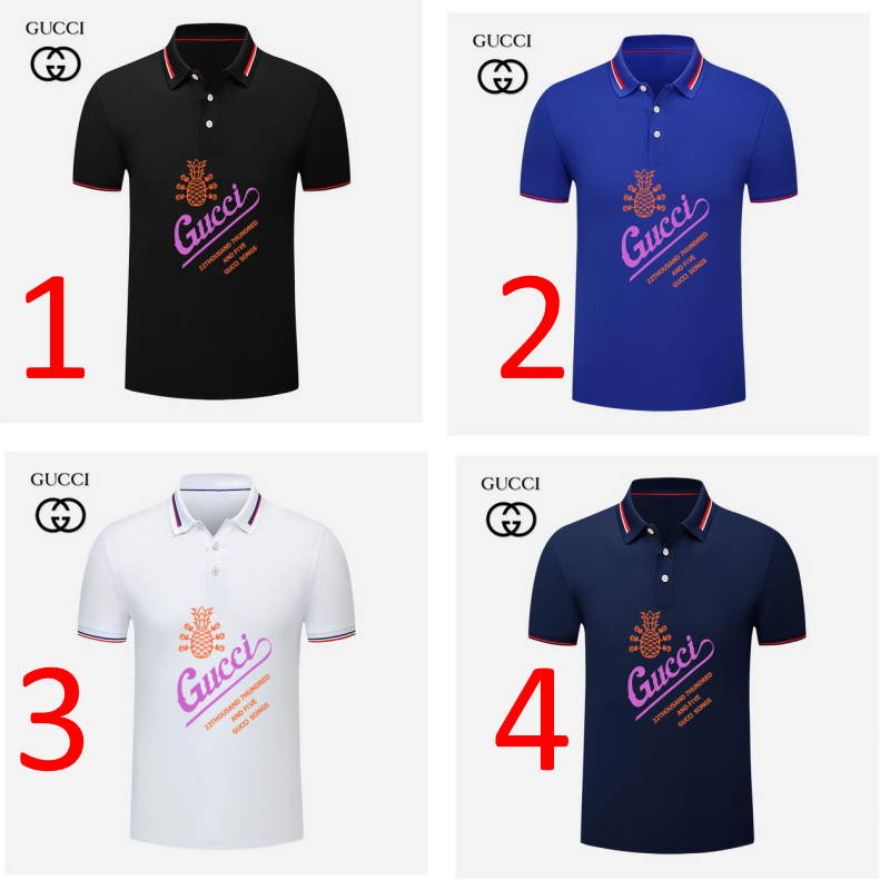 GU  T- Shirt Polo 4 Color 's