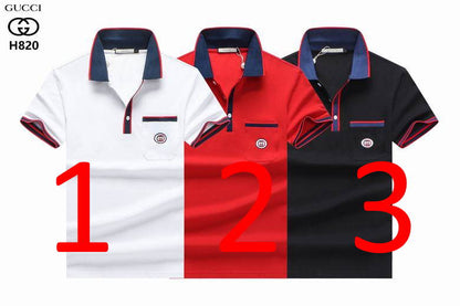GU  T- Shirt Polo 3 Color 's