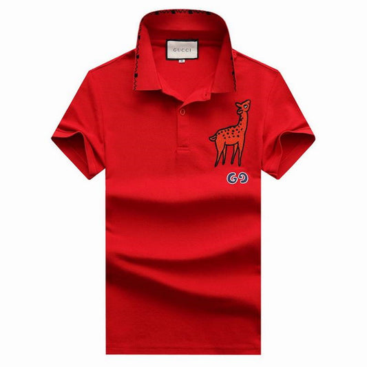 GU  T- shirt  3 Color 's Lapel Polo