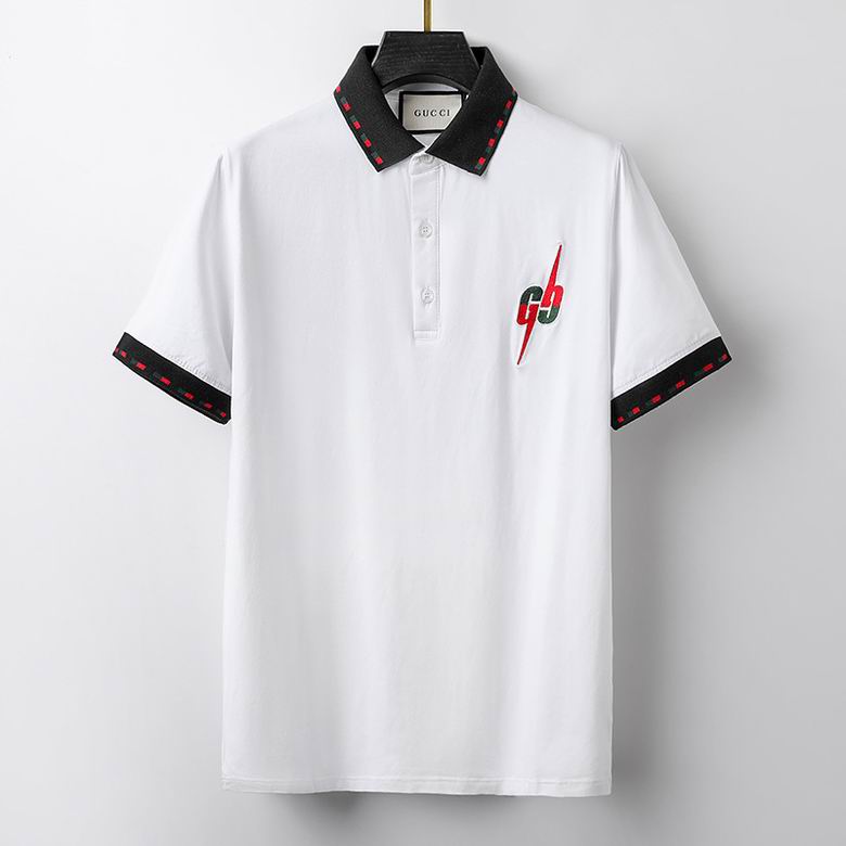GU  T- shirt  2 Color 's Lapel