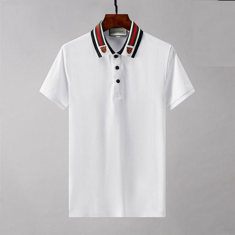 GU T-shirt 2 Color's  Polo Lapel