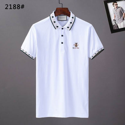 GU  T- shirt  2 Color 's Lapel Polo