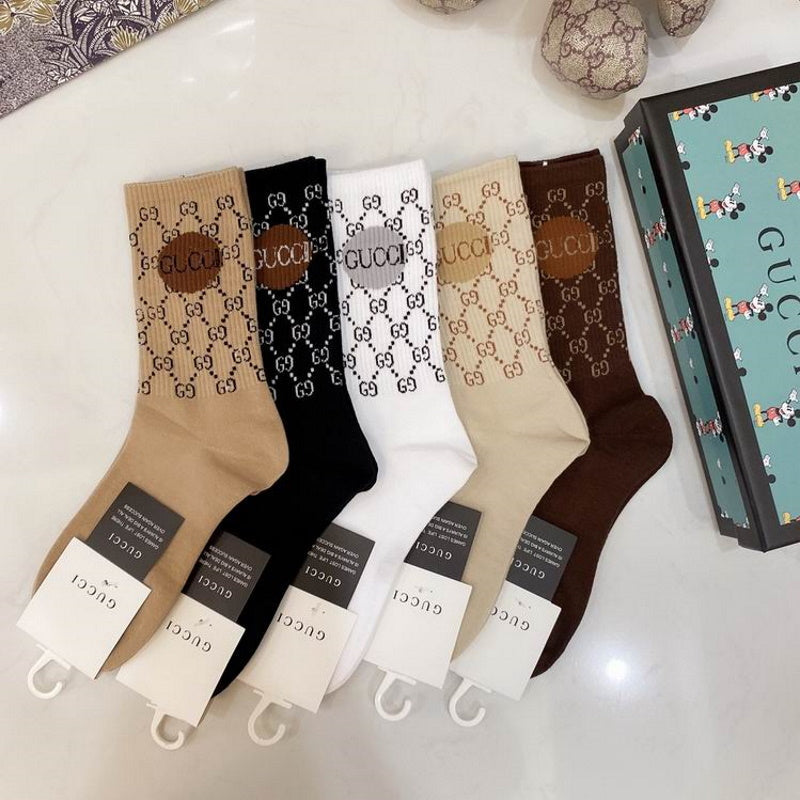 GU Socks Monogram