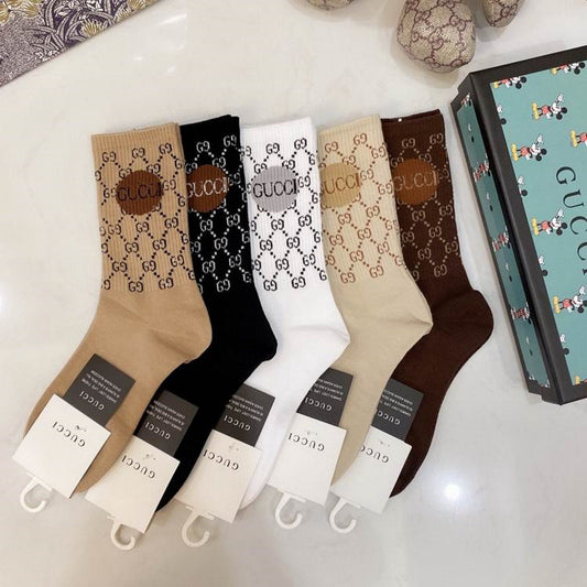 GU Socks Monogram