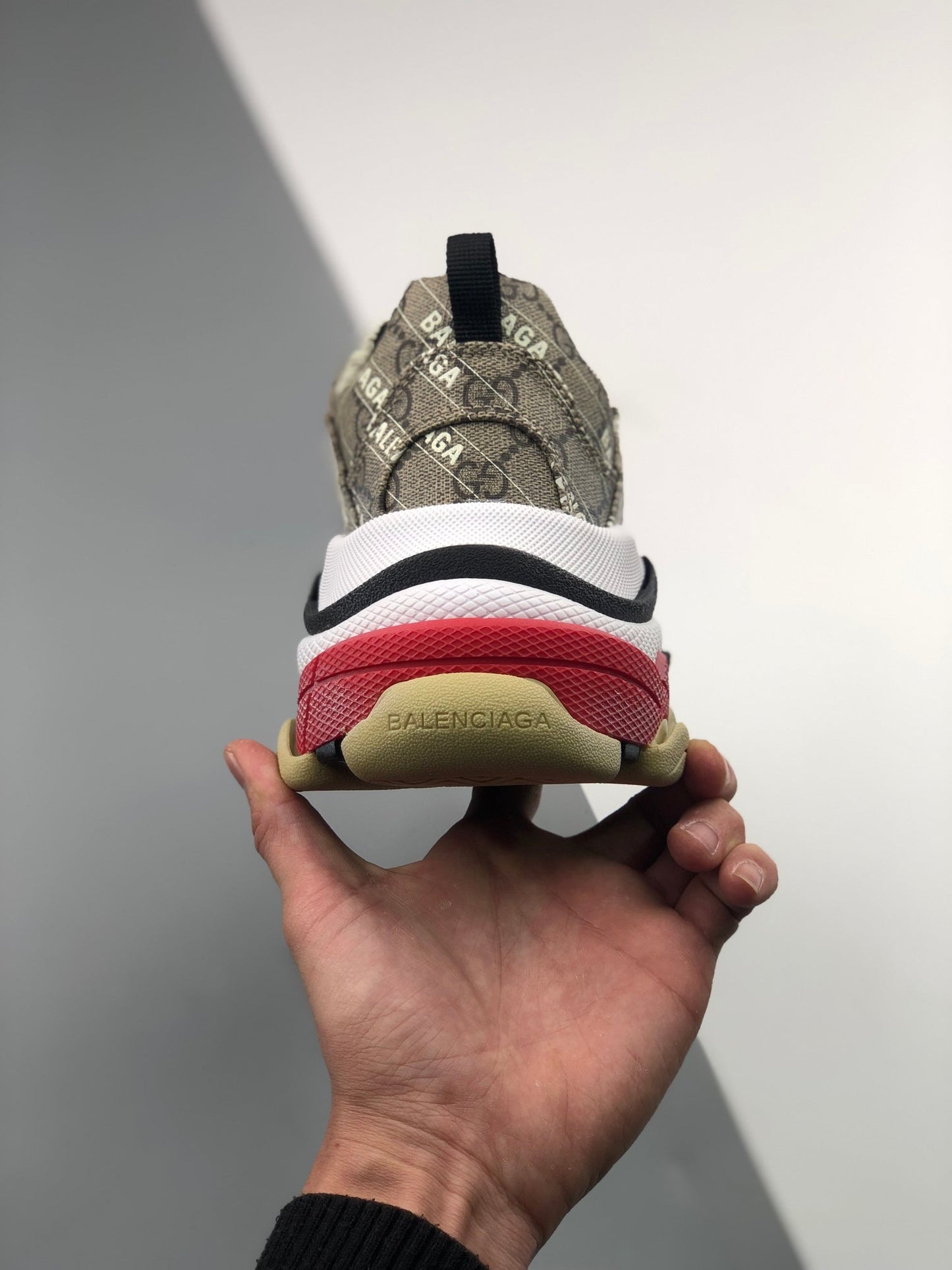 GU vs *BAL Triple S Sneakers Collaboration 46