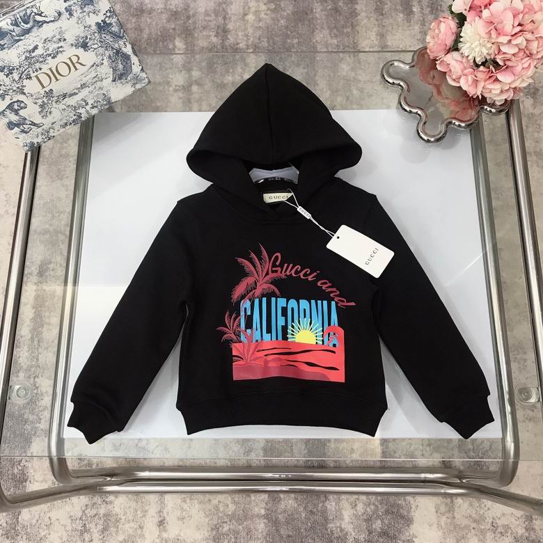 GU Sweater Sweatshirt  KIDS 2 Color 's Hooded