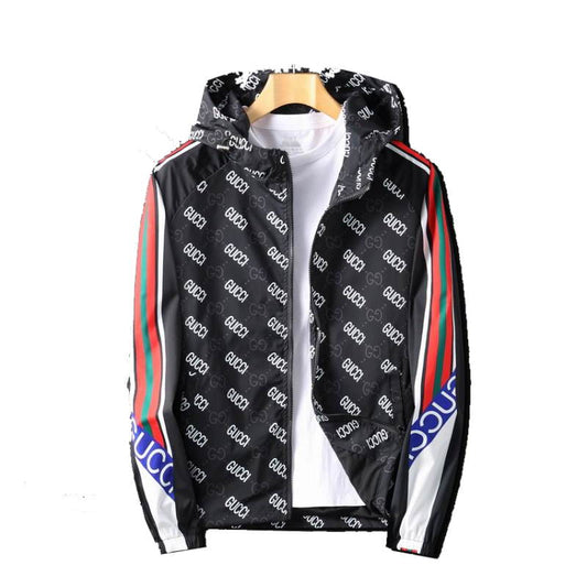 GU  vs ADI*DAS Jacket Monogram hoodie