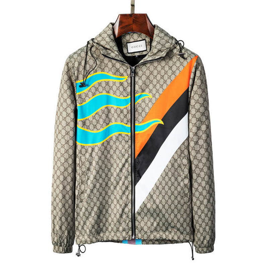 GU Jacket Monogram Hooded