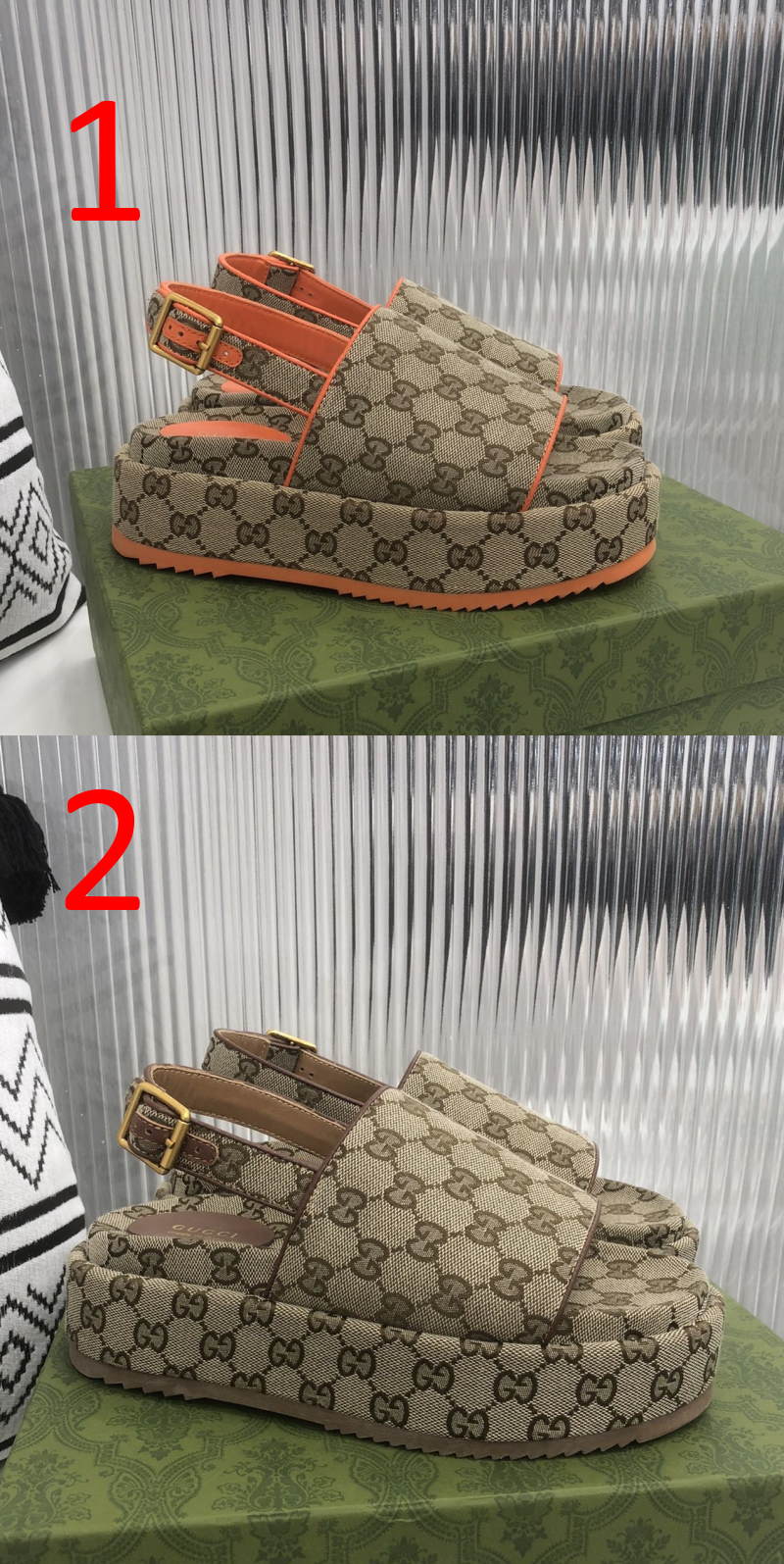 GU Sandals  2 Colors