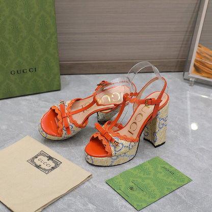 GU Sandals Heels