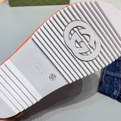 GU Slippers  Platform Wedge 3 Color's Jumbo