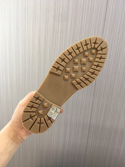 HRM Shoes Woman Suede Faubourg