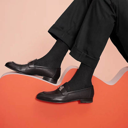 HRM Shoes Logo Loafer  Man