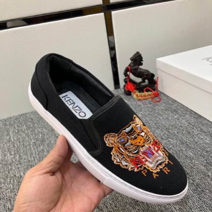 Knzo Shoes Slip on Tiger