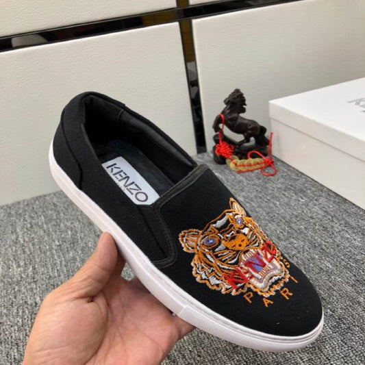 Knzo Shoes Slip on Tiger