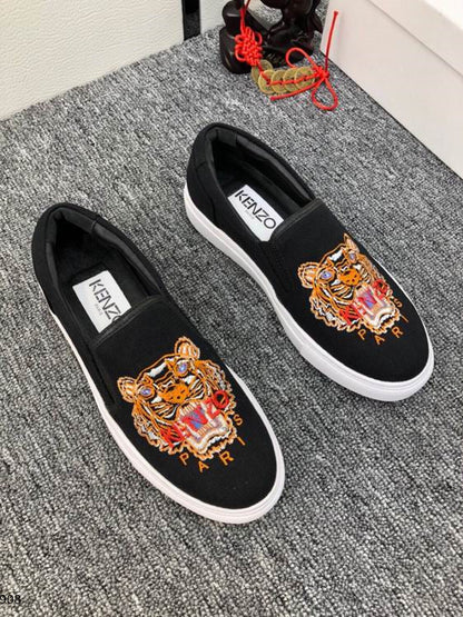 Knzo Shoes Slip on Tiger