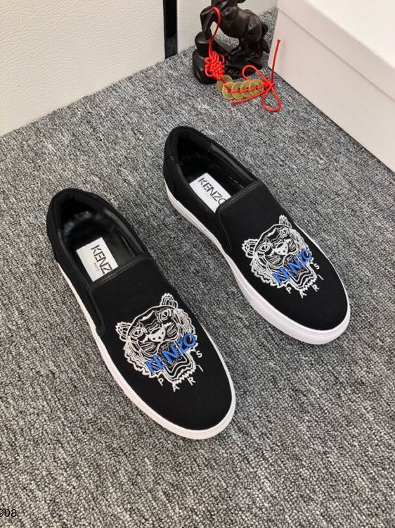 Knzo Shoes Slip on Tiger