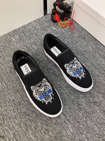 Knzo Shoes Slip on Tiger