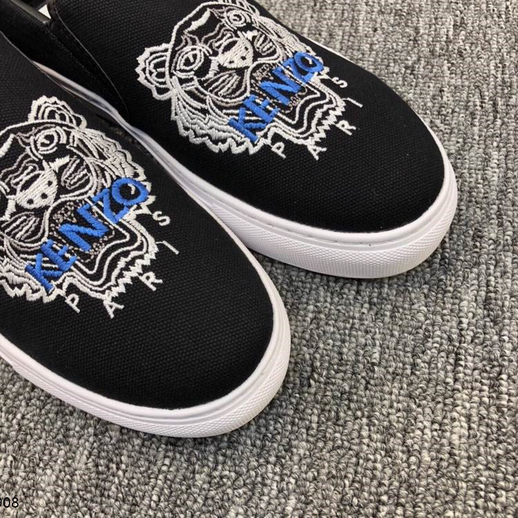 Knzo Shoes Slip on Tiger