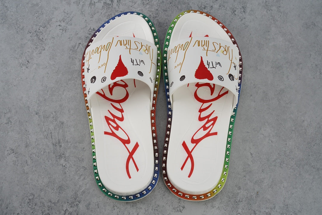 LABUTIN Slippers Slide  2 Color 's