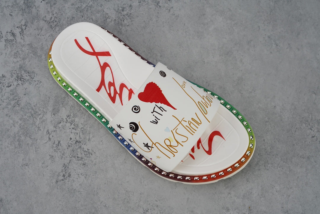 LABUTIN Slippers Slide  2 Color 's