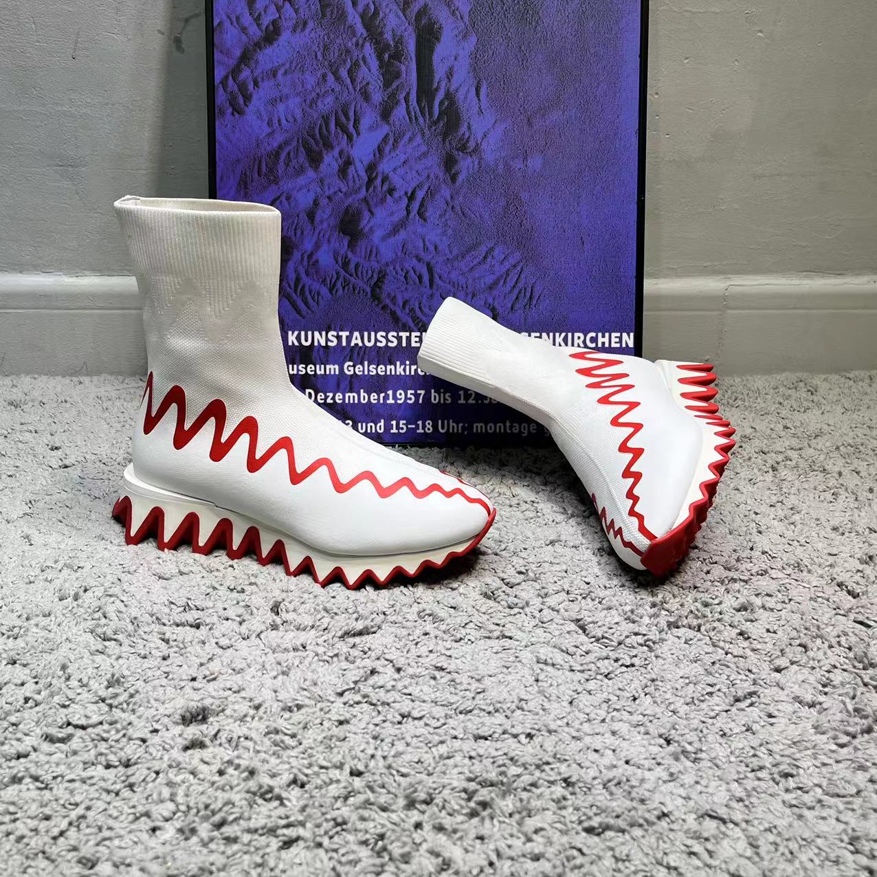 Labutin Sneakers Shark High  4 Color 's  46
