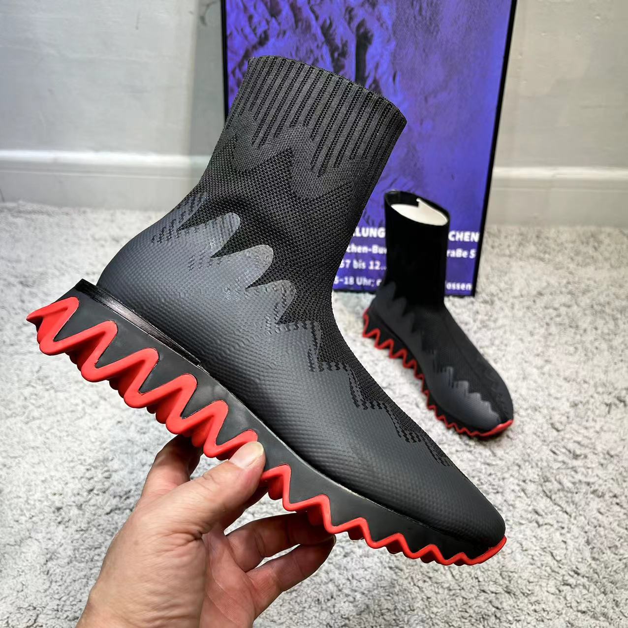 Labutin Sneakers Shark High  4 Color 's  46