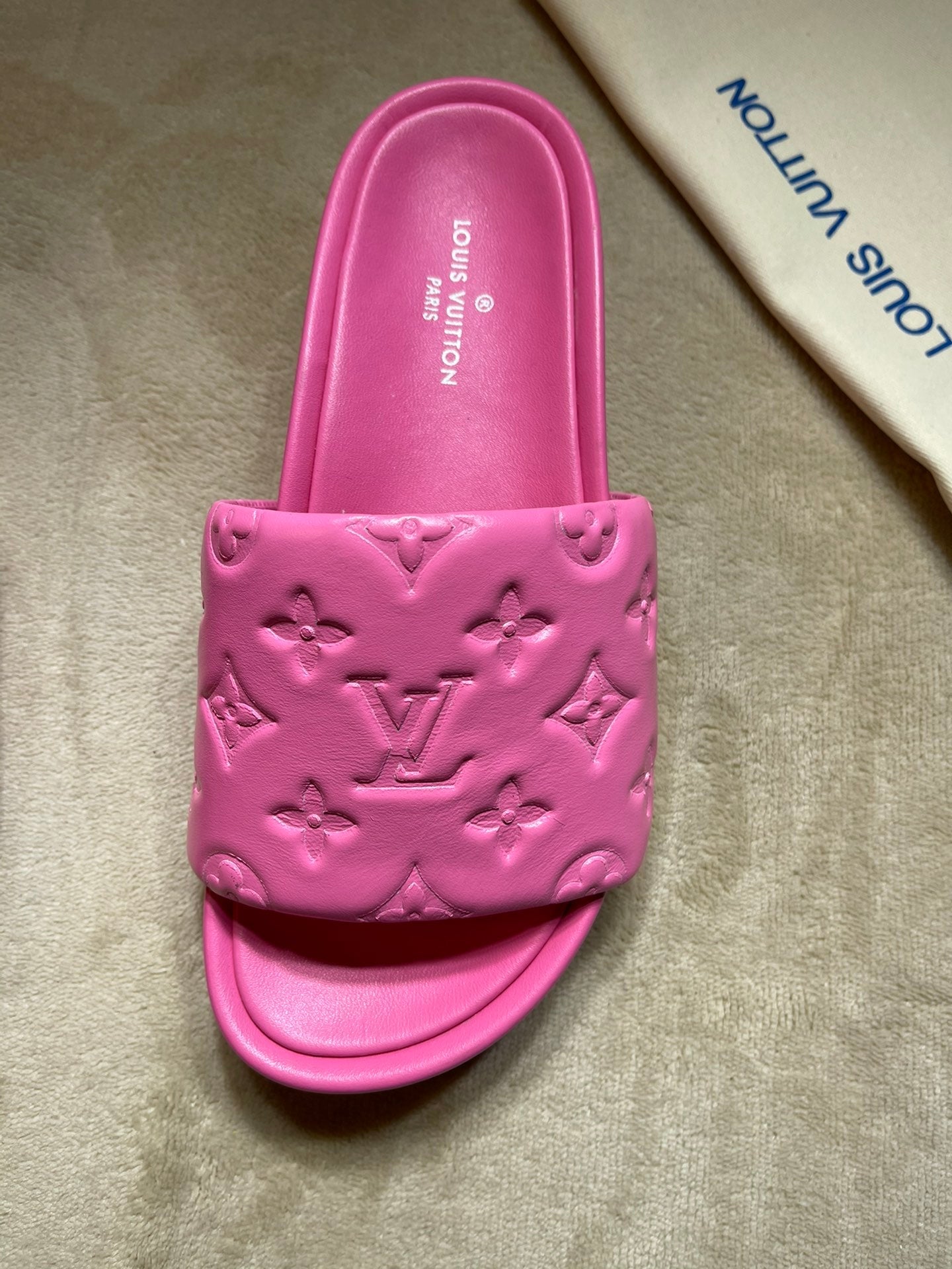 LU Slippers Mule Jumbo  Platform 2 Color's