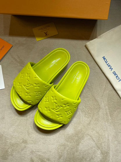 LU Slippers Mule Jumbo  Platform 2 Color's