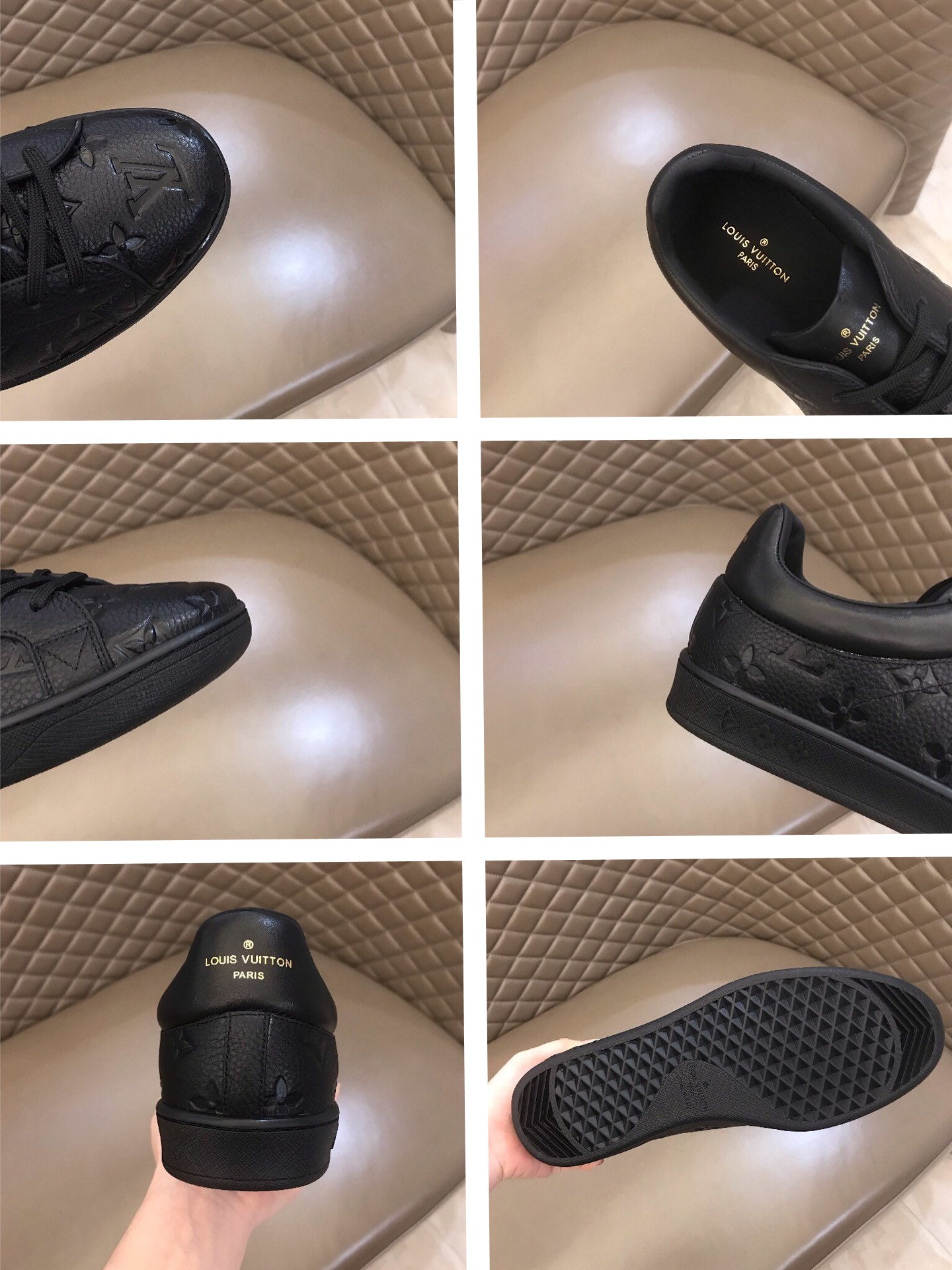 LU   Sneakers Jumbo Logo Black