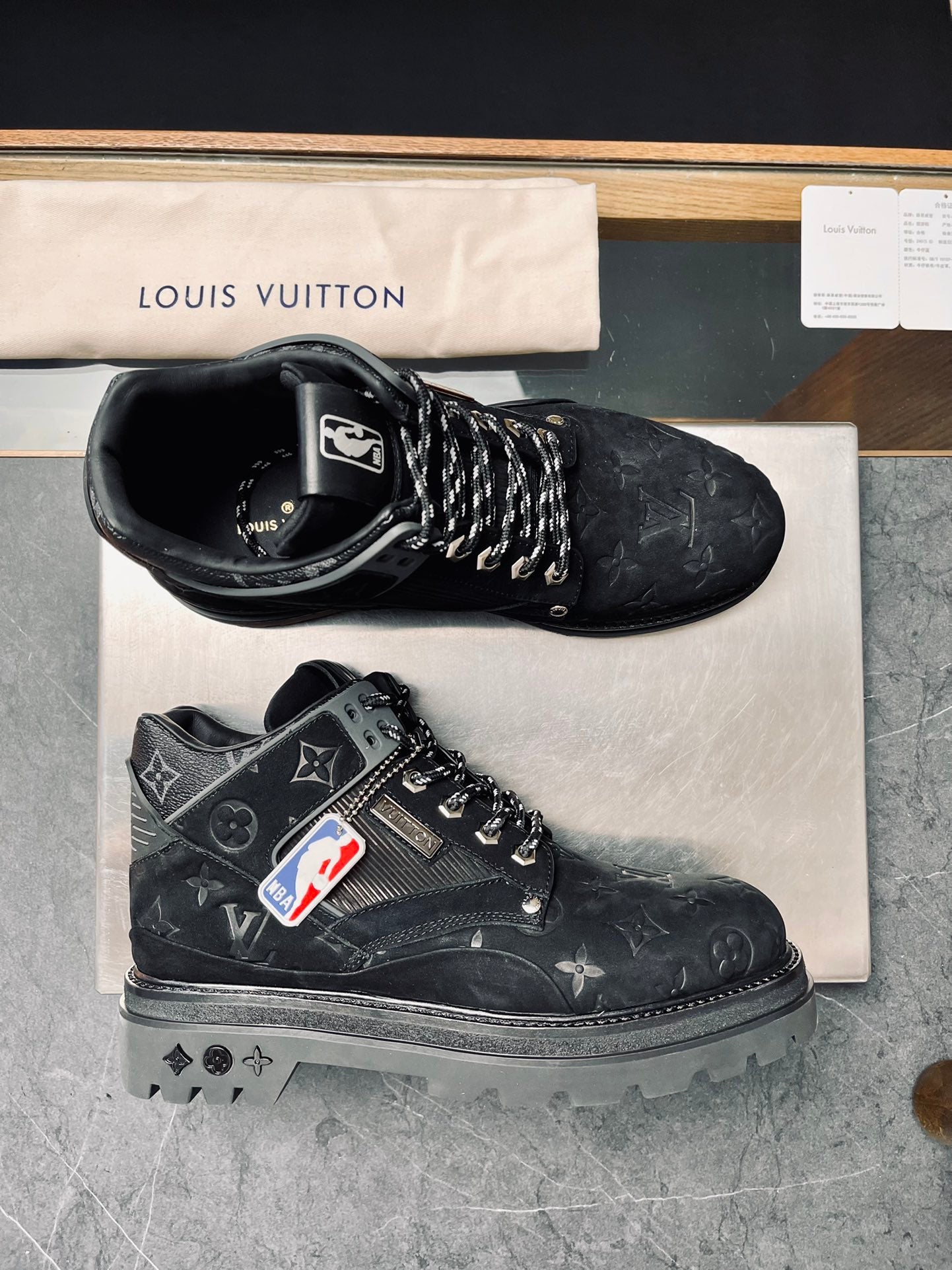 LU Shoes Boots  Man's 3 Color 's nba