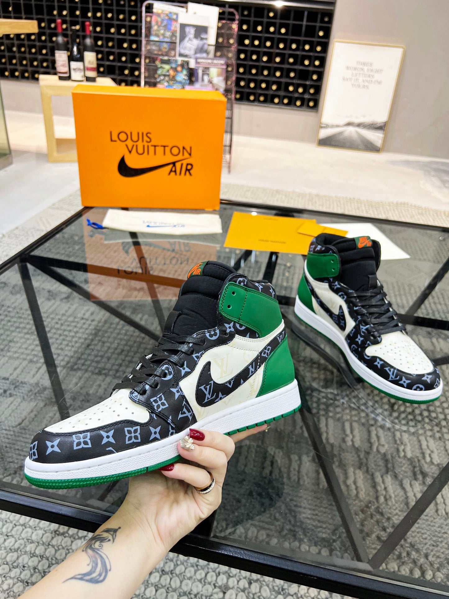 LU N*KE Jorda AR1 Air Sneakers  5 Color 's 46