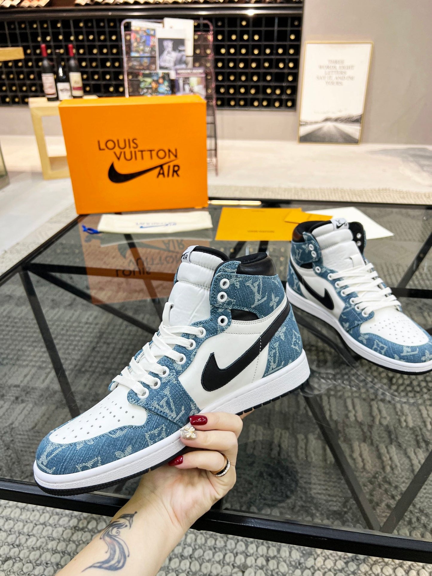LU N*KE Jorda AR1 Air Sneakers  5 Color 's 46