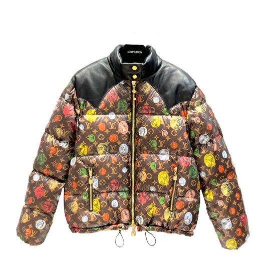 LU Down Jacket Monogram Woman