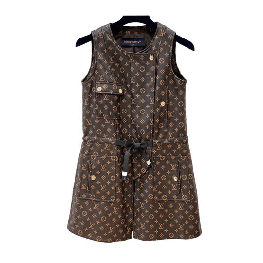 LU Dress Leather Woman